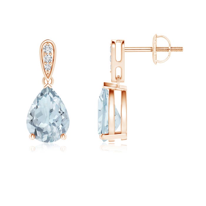 A - Aquamarine / 1.75 CT / 14 KT Rose Gold