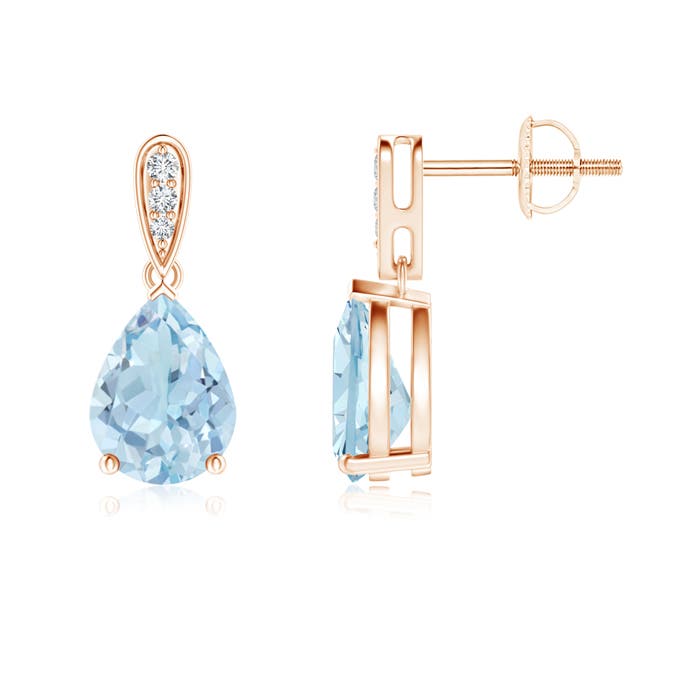 AA - Aquamarine / 1.75 CT / 14 KT Rose Gold