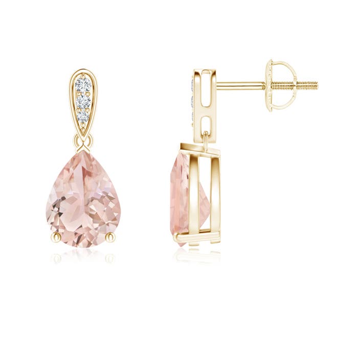 AAA - Morganite / 1.95 CT / 14 KT Yellow Gold