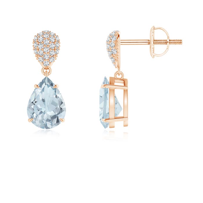 A - Aquamarine / 1.92 CT / 14 KT Rose Gold