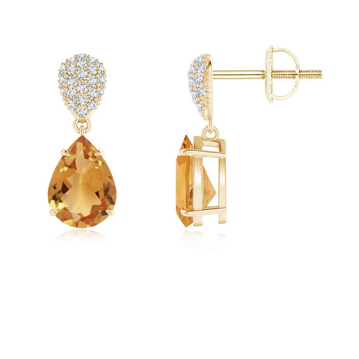 A - Citrine / 2.22 CT / 14 KT Yellow Gold