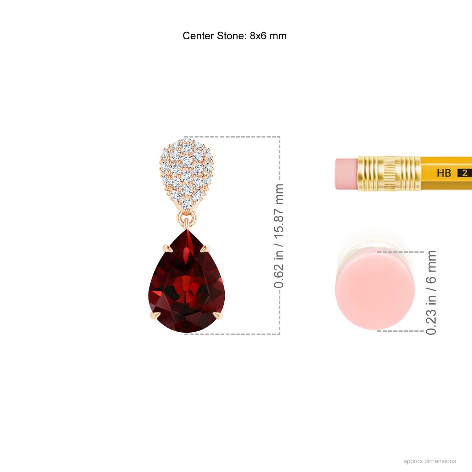 AAA - Garnet / 2.82 CT / 14 KT Rose Gold