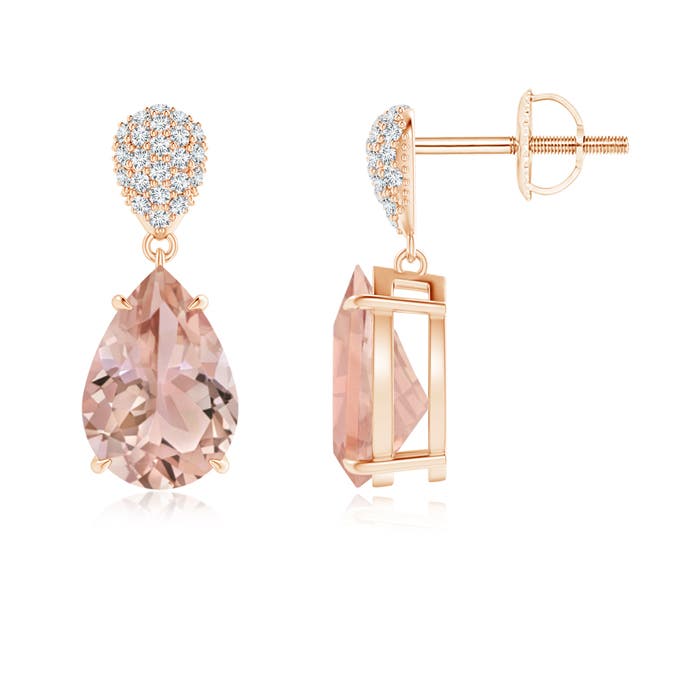 AAA - Morganite / 3.42 CT / 14 KT Rose Gold