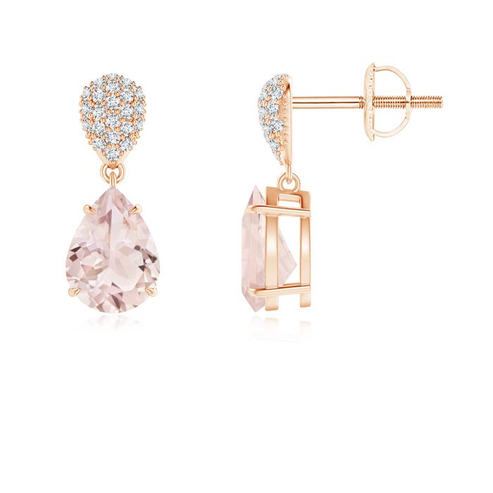 A - Morganite / 2.12 CT / 14 KT Rose Gold