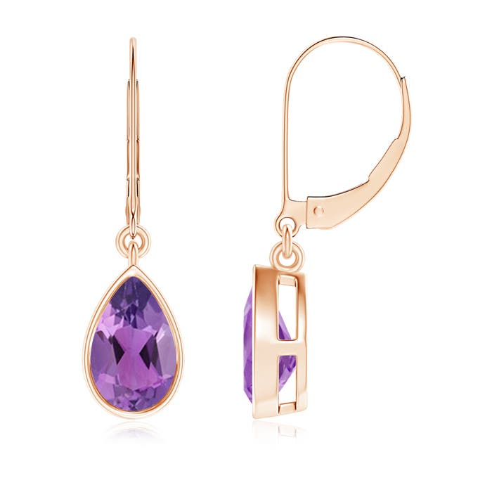 AA - Amethyst / 1.4 CT / 14 KT Rose Gold