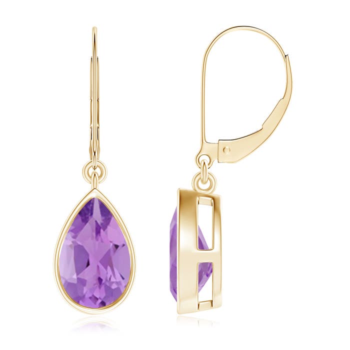A - Amethyst / 2.1 CT / 14 KT Yellow Gold