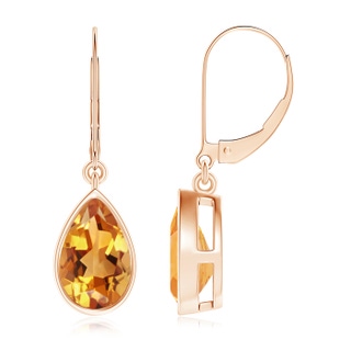 Pear AA Citrine