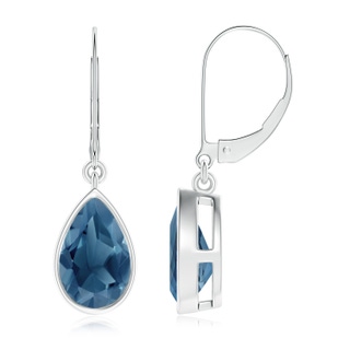 Pear A London Blue Topaz