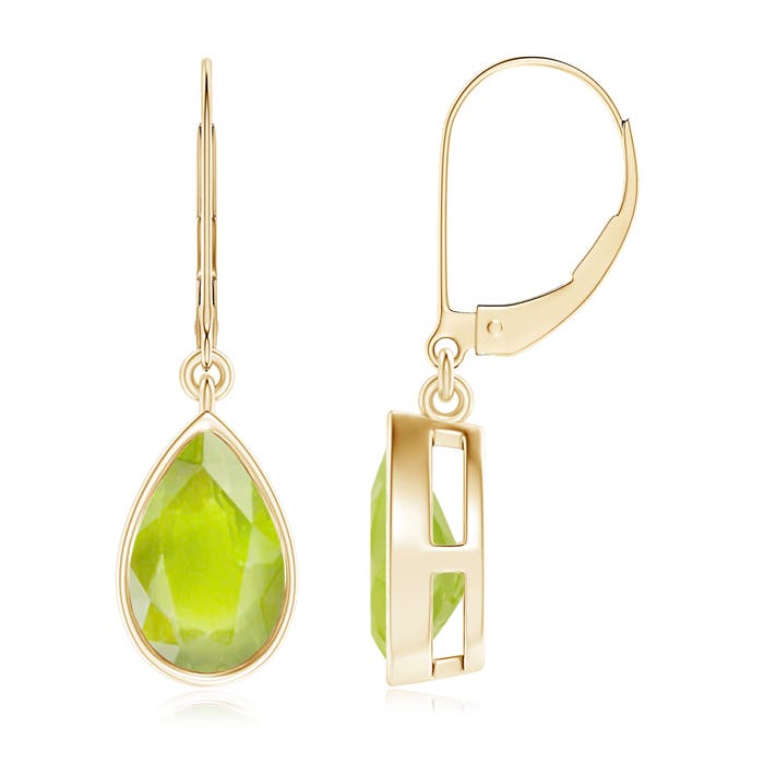 A - Peridot / 2.6 CT / 14 KT Yellow Gold