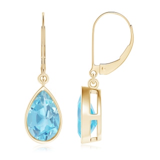 Pear A Swiss Blue Topaz