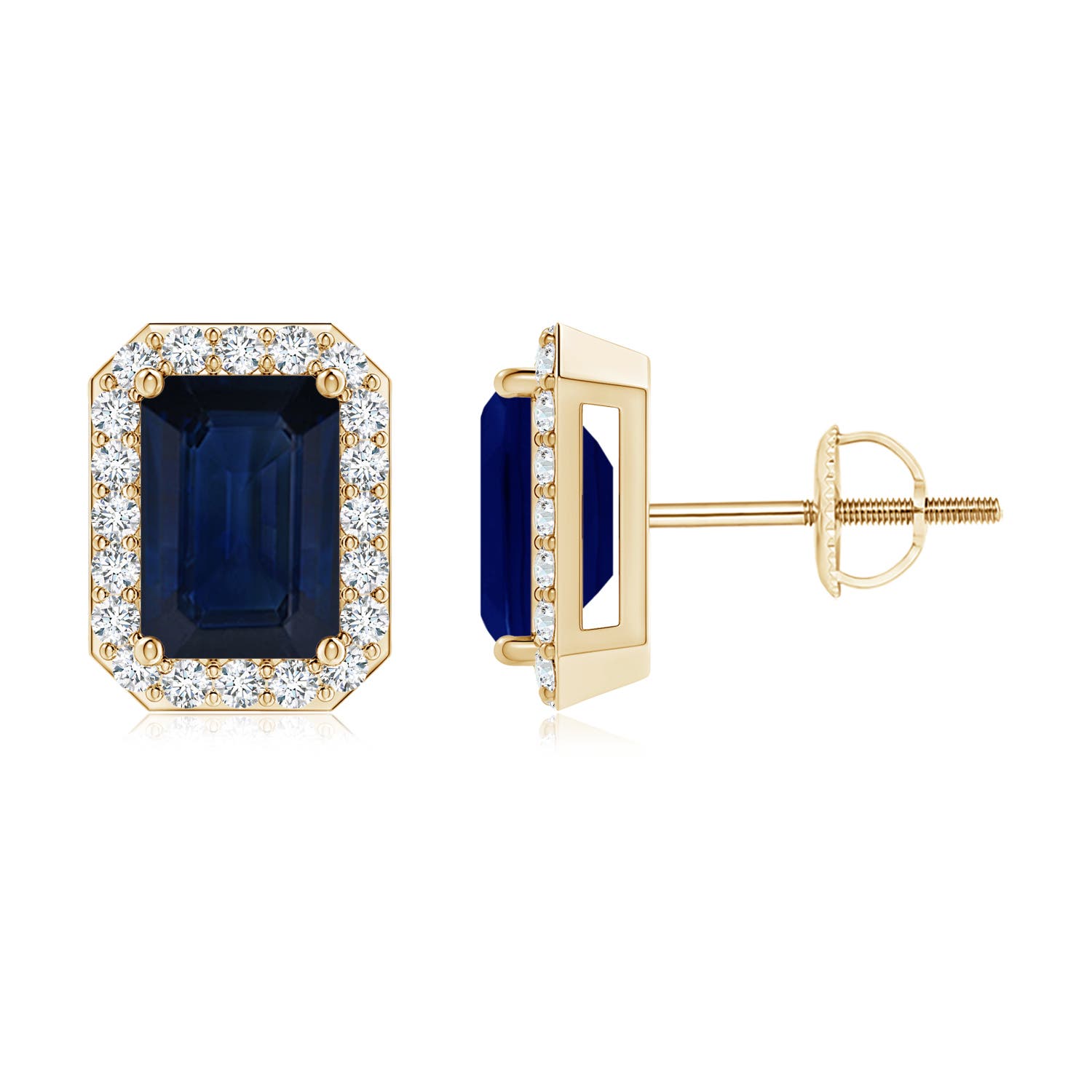 AA - Blue Sapphire / 2.42 CT / 14 KT Yellow Gold