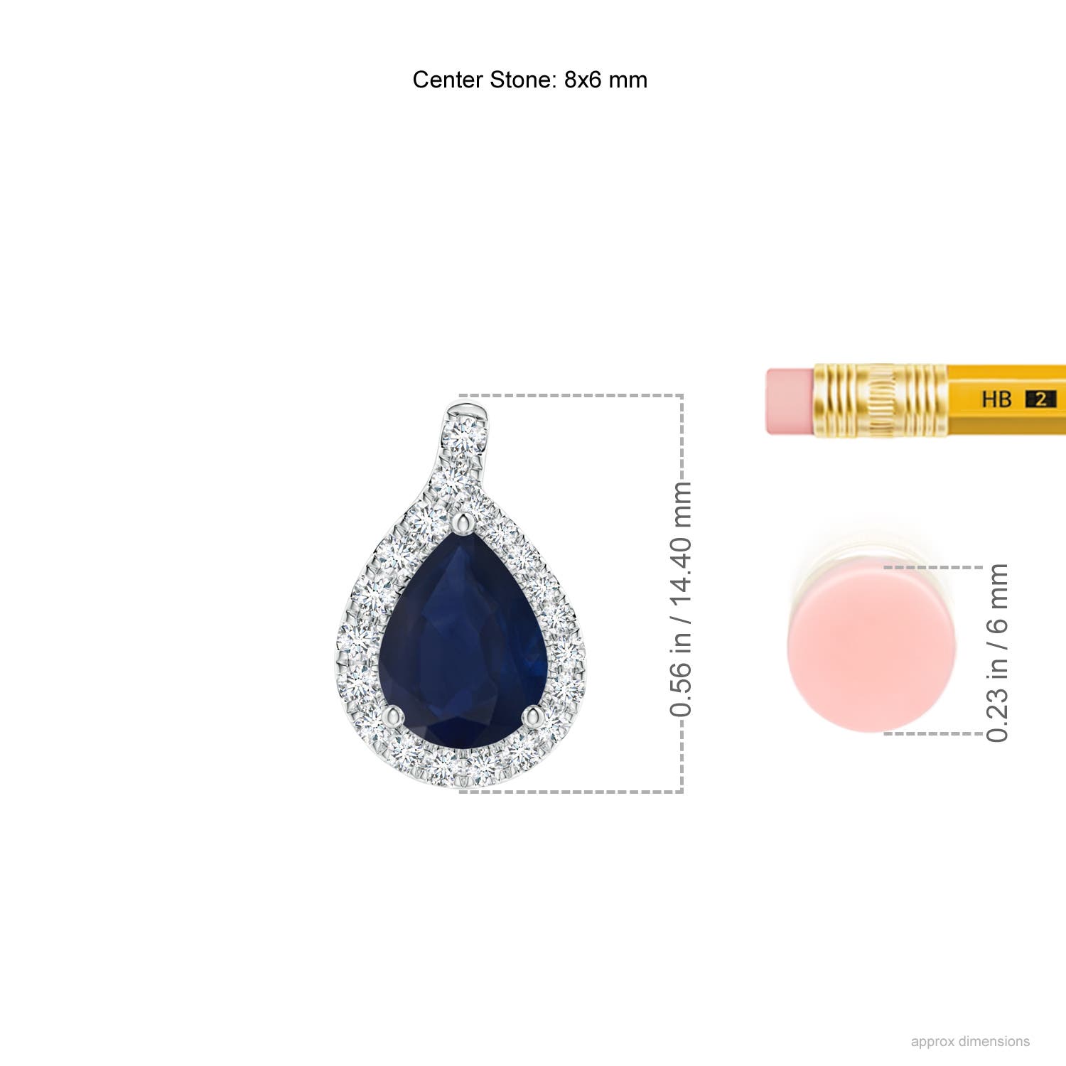 A - Blue Sapphire / 2.68 CT / 14 KT White Gold