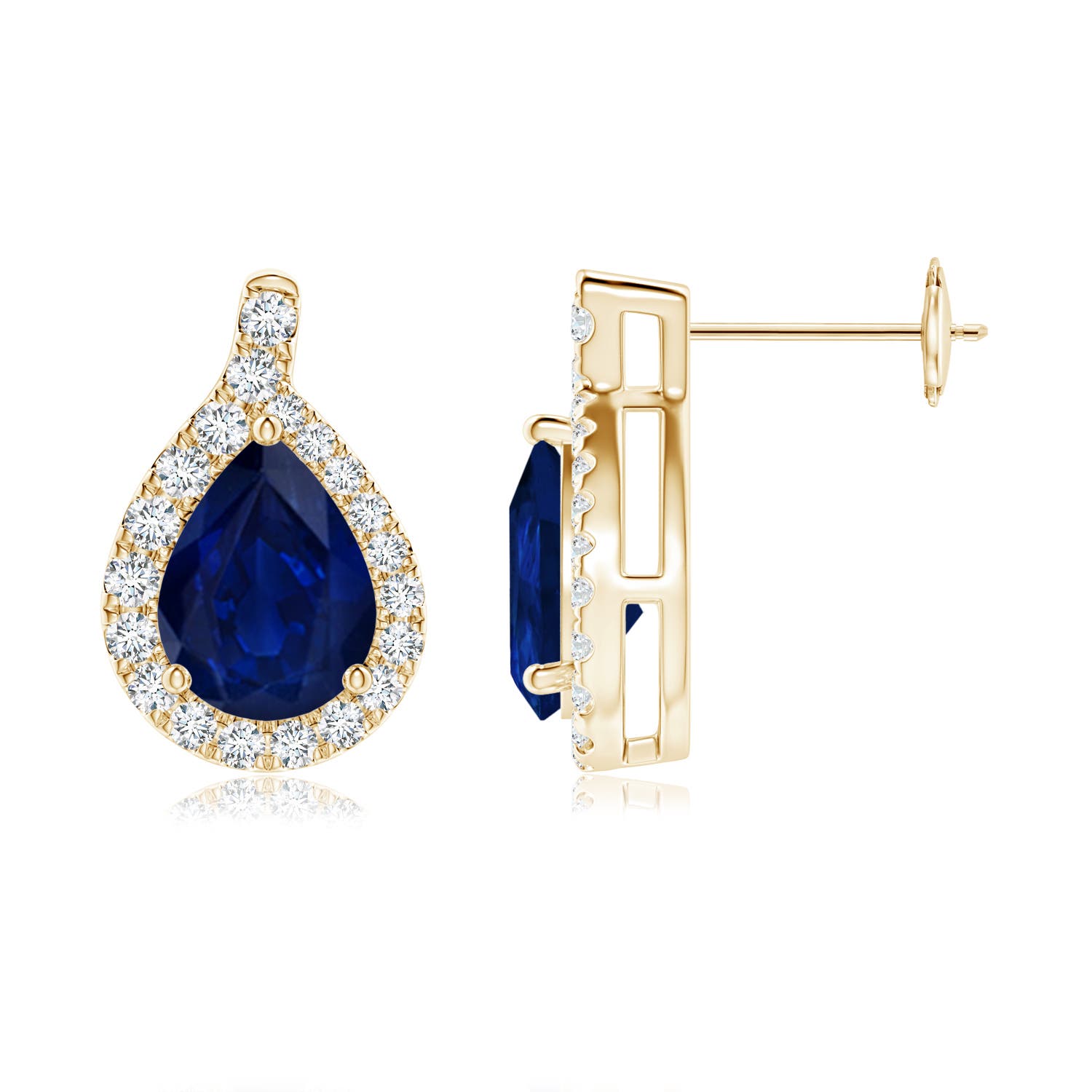 AA - Blue Sapphire / 2.68 CT / 14 KT Yellow Gold