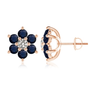Round A Blue Sapphire
