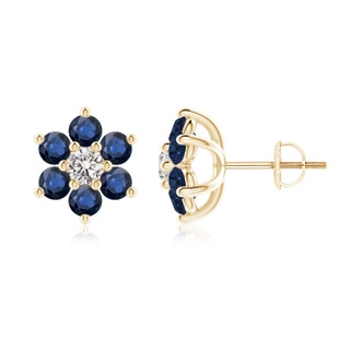 Round AA Blue Sapphire