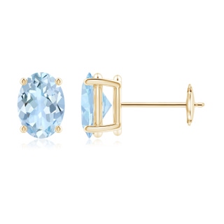 Oval AA Aquamarine