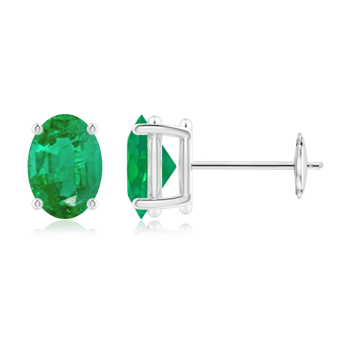 AA - Emerald / 1.32 CT / 14 KT White Gold