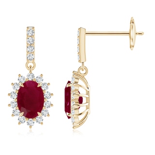 Oval A Ruby