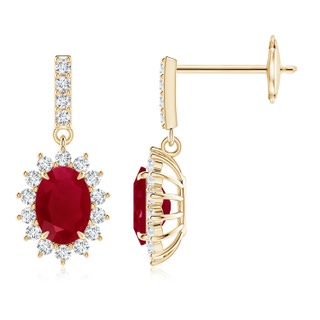 Oval AA Ruby