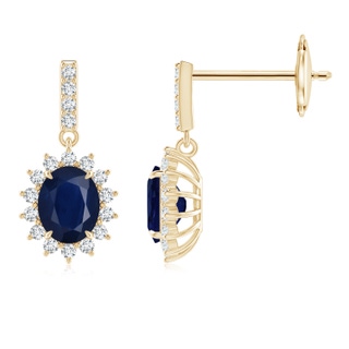 Oval A Blue Sapphire