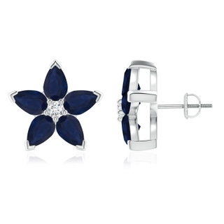 Pear A Blue Sapphire