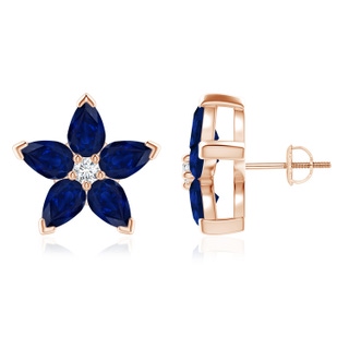Pear AA Blue Sapphire