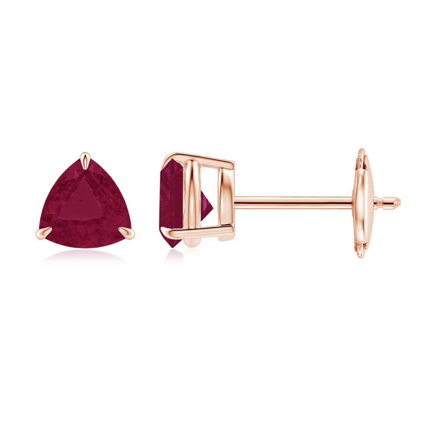 A - Ruby / 1.1 CT / 14 KT Rose Gold