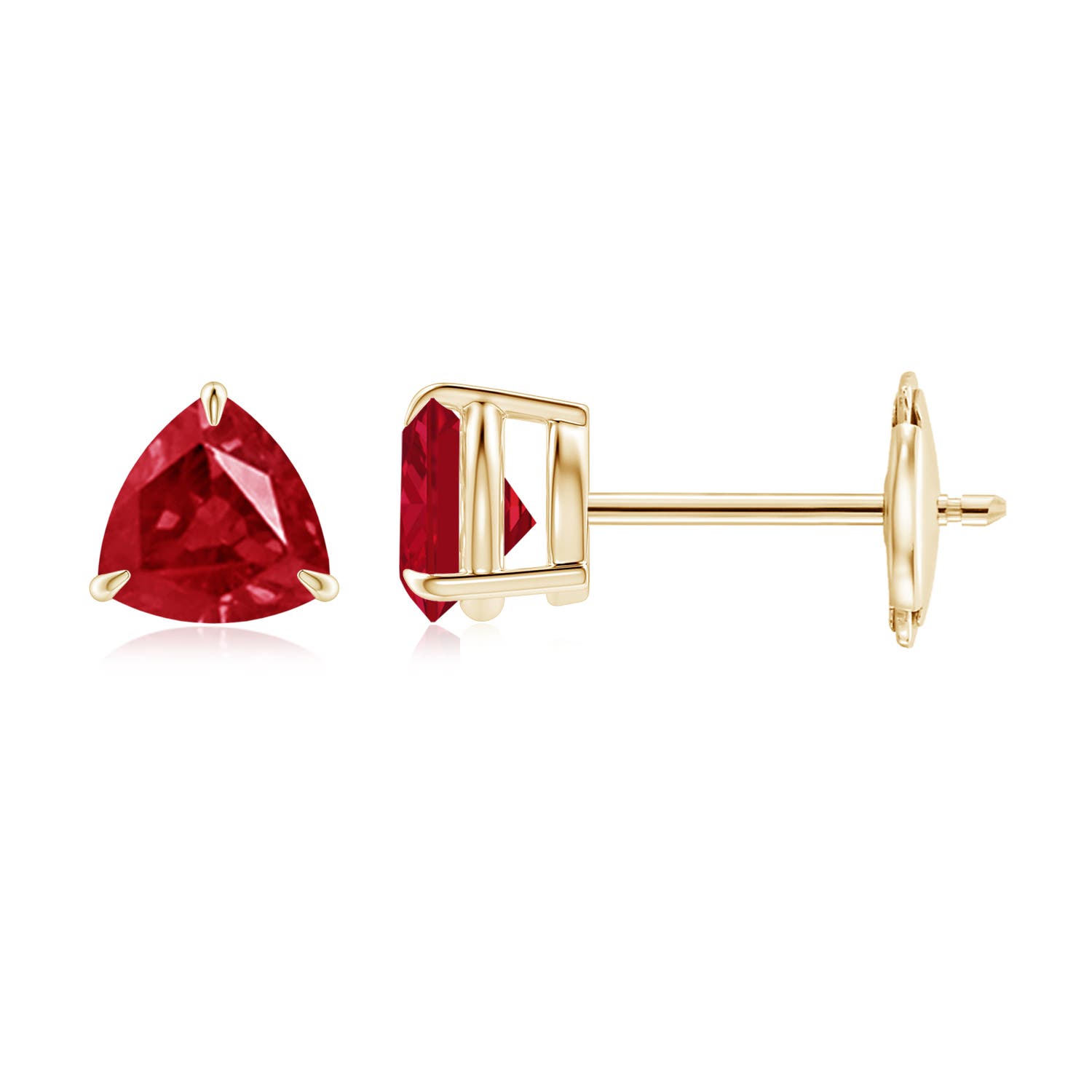 AAA - Ruby / 1.1 CT / 14 KT Yellow Gold