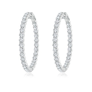 Pavé-Set Diamond Linear Ear Climber | Angara