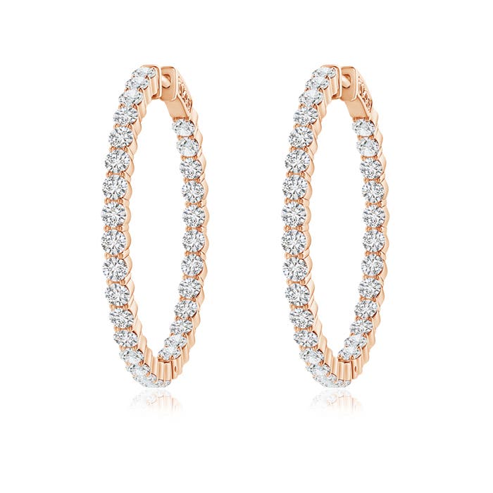 H, SI2 / 2.34 CT / 14 KT Rose Gold