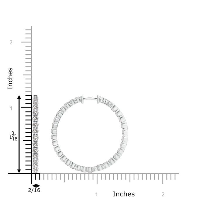 I-J, I1-I2 / 2.34 CT / 14 KT White Gold