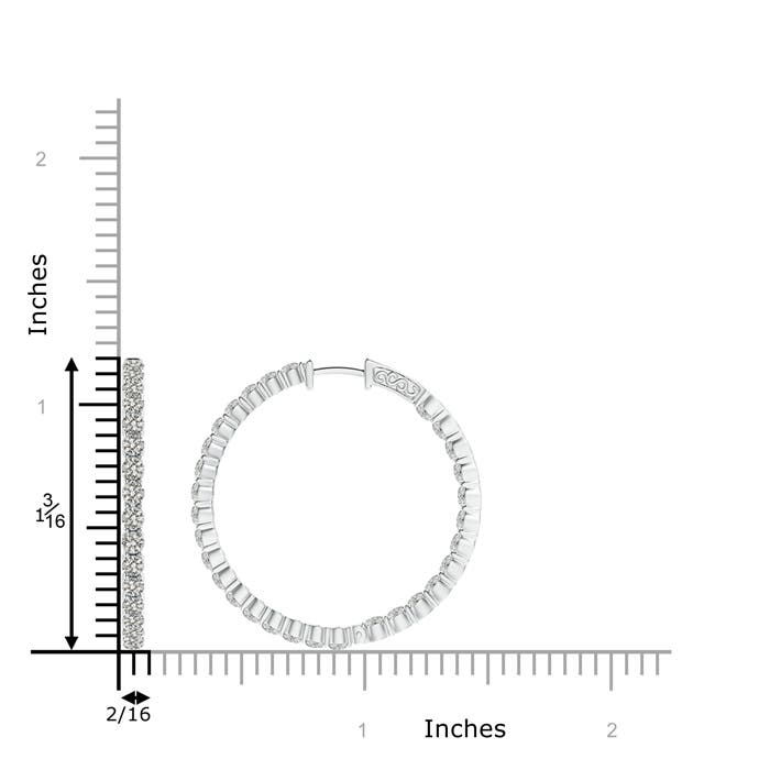 K, I3 / 2.34 CT / 14 KT White Gold