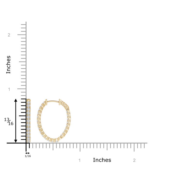 H, SI2 / 1.54 CT / 14 KT Yellow Gold