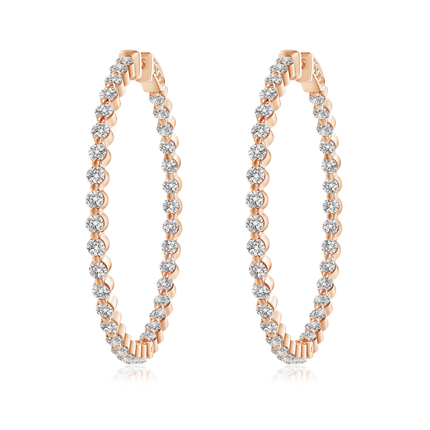 I-J, I1-I2 / 5.18 CT / 14 KT Rose Gold