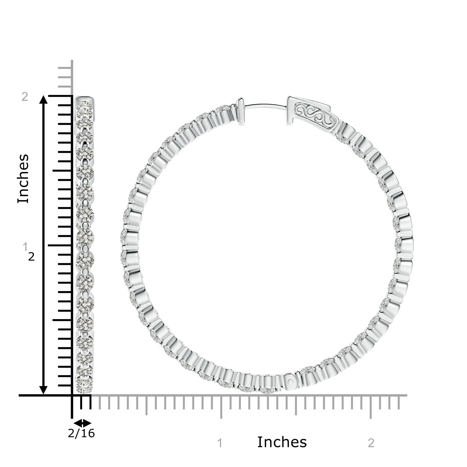 K, I3 / 5.18 CT / 14 KT White Gold