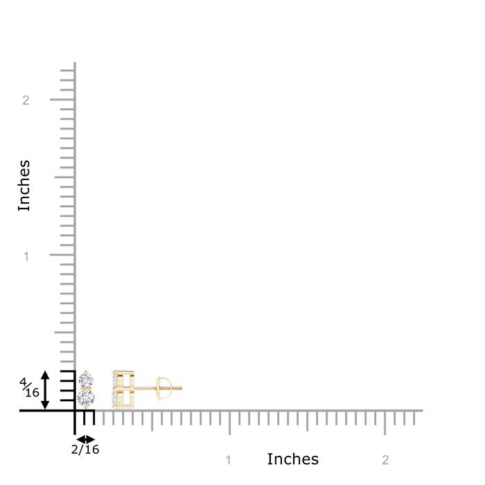 G, VS2 / 0.26 CT / 14 KT Yellow Gold