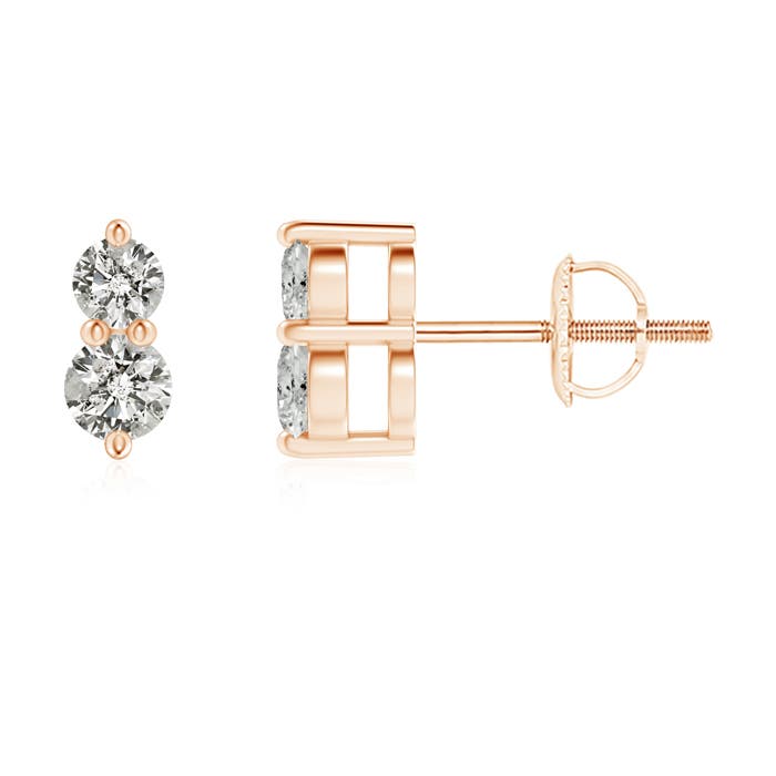 K, I3 / 0.26 CT / 14 KT Rose Gold