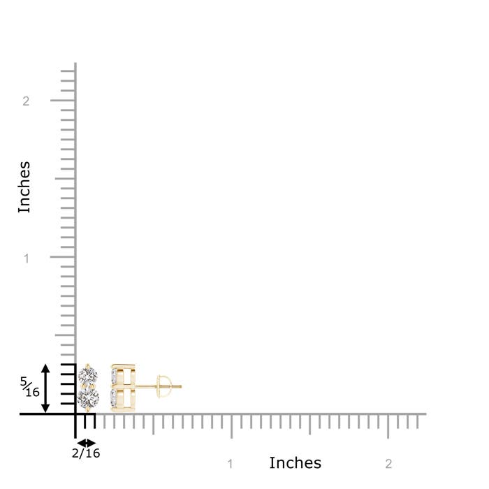 I-J, I1-I2 / 0.55 CT / 14 KT Yellow Gold