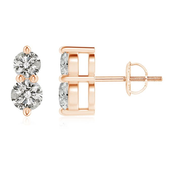 K, I3 / 0.55 CT / 14 KT Rose Gold