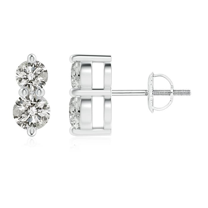 K, I3 / 0.55 CT / 14 KT White Gold