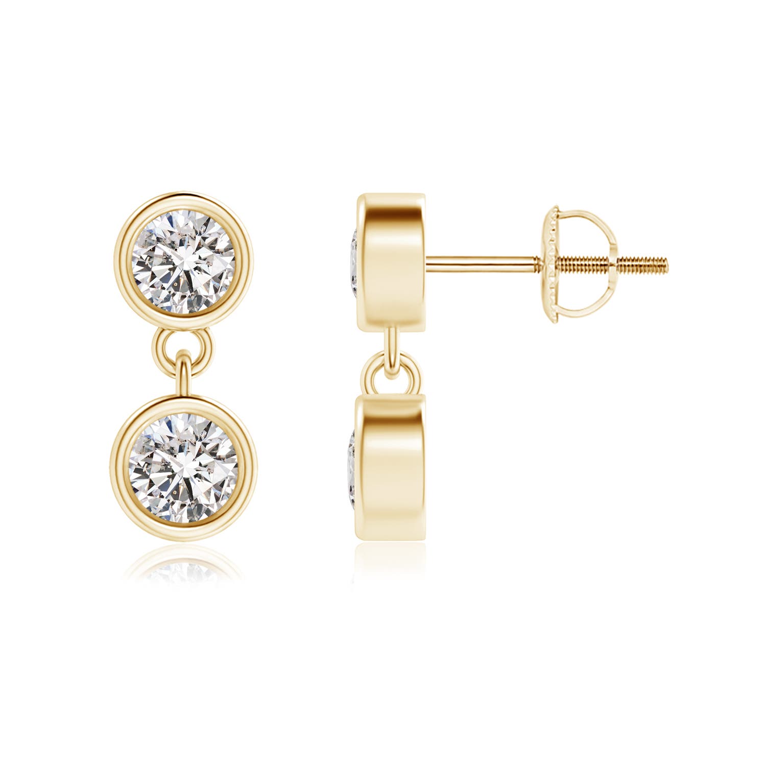 I-J, I1-I2 / 0.75 CT / 14 KT Yellow Gold