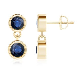 Round AA Blue Sapphire