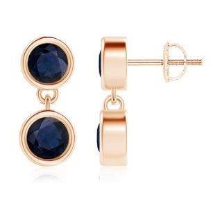 Round A Blue Sapphire