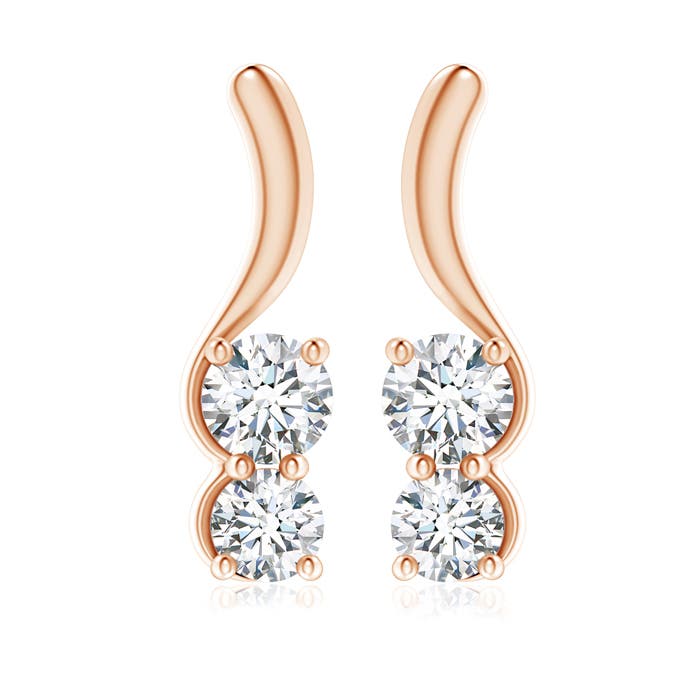 G, VS2 / 1.22 CT / 14 KT Rose Gold