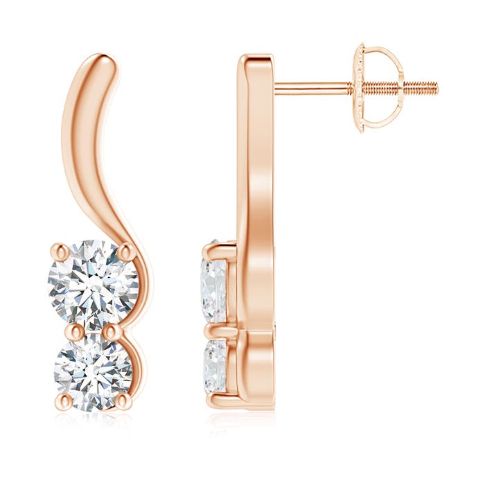 G, VS2 / 1.22 CT / 14 KT Rose Gold