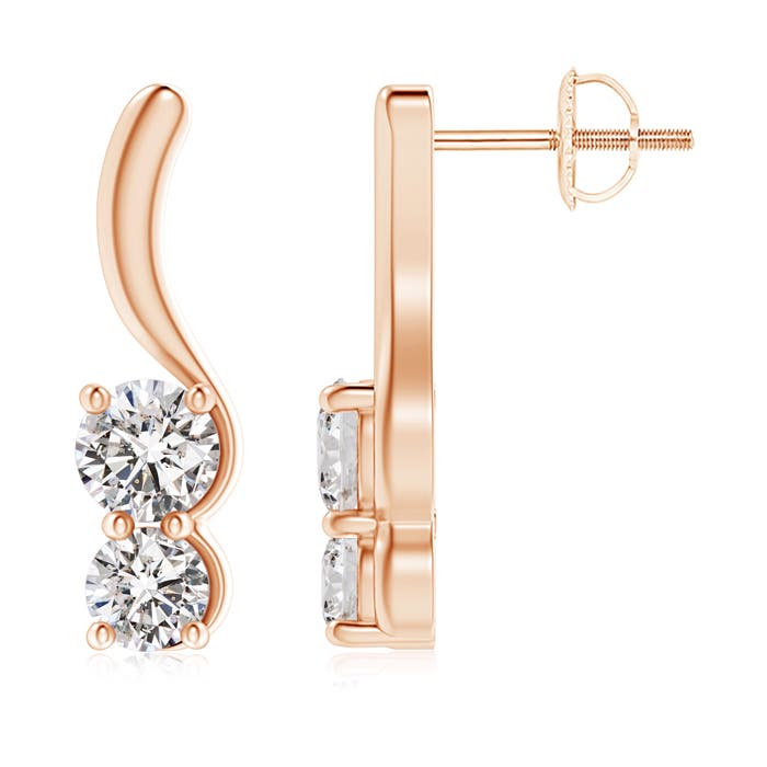 I-J, I1-I2 / 1.22 CT / 14 KT Rose Gold