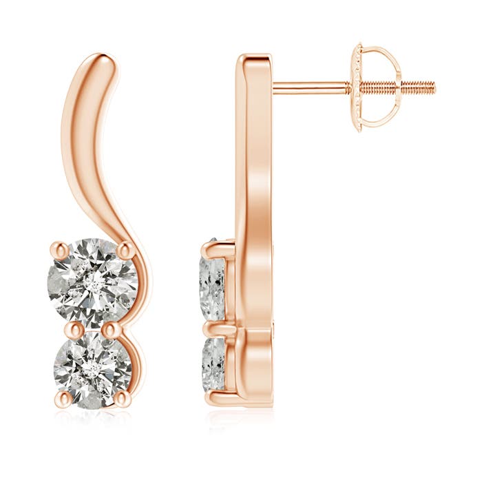 K, I3 / 1.22 CT / 14 KT Rose Gold