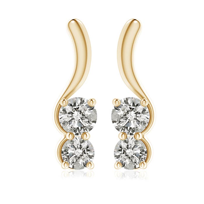 K, I3 / 1.22 CT / 14 KT Yellow Gold