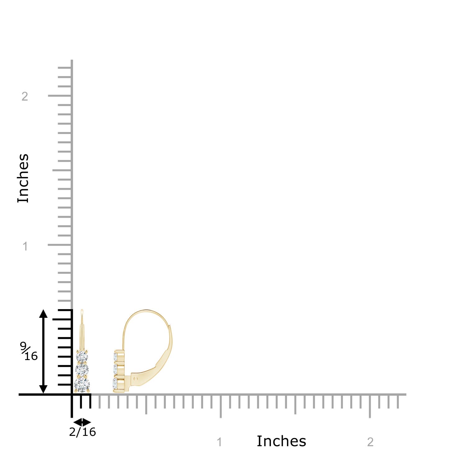 G, VS2 / 0.37 CT / 14 KT Yellow Gold