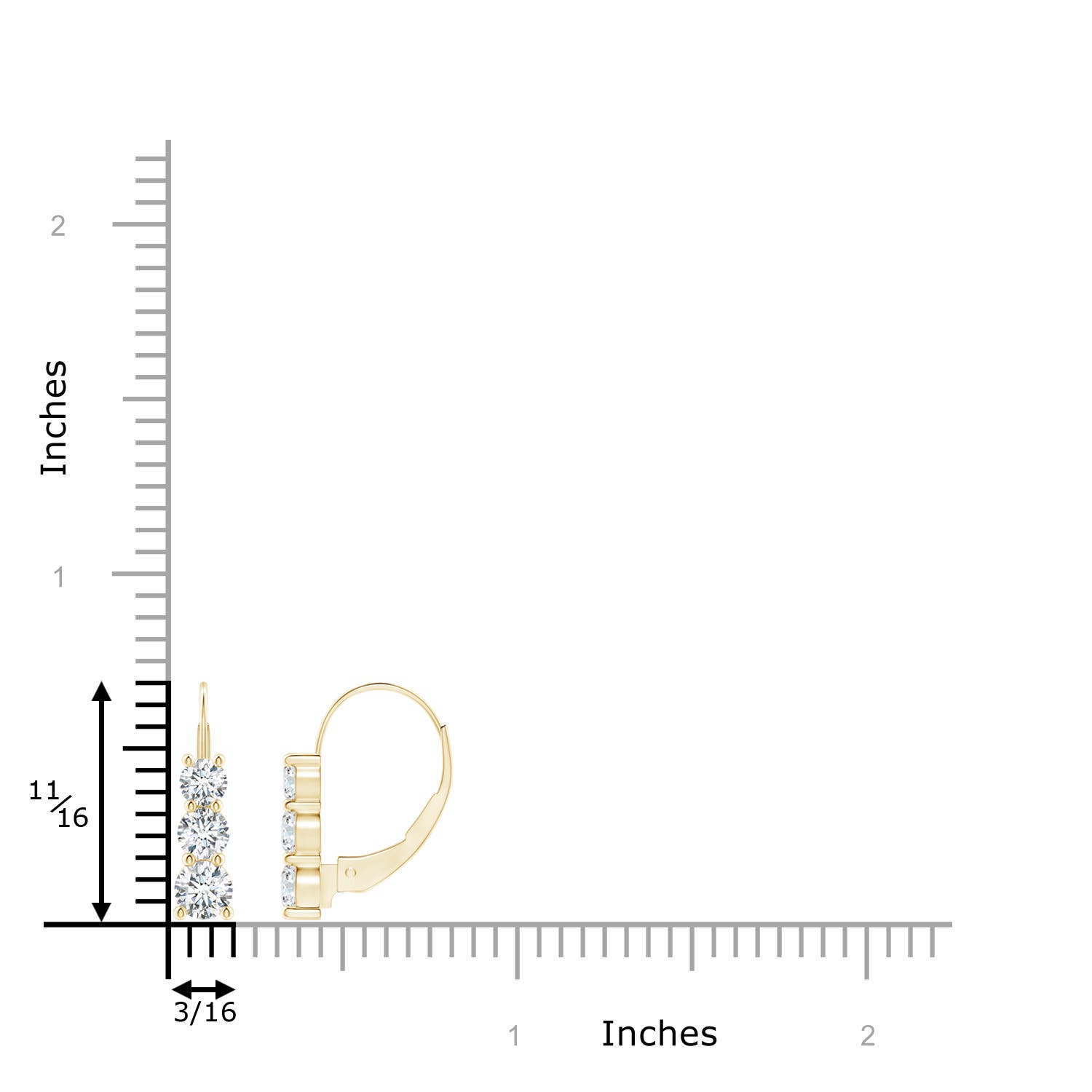 G, VS2 / 0.92 CT / 14 KT Yellow Gold